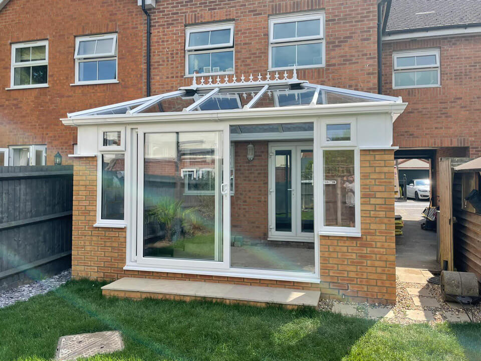 Edwardian conservatory installation in Epping