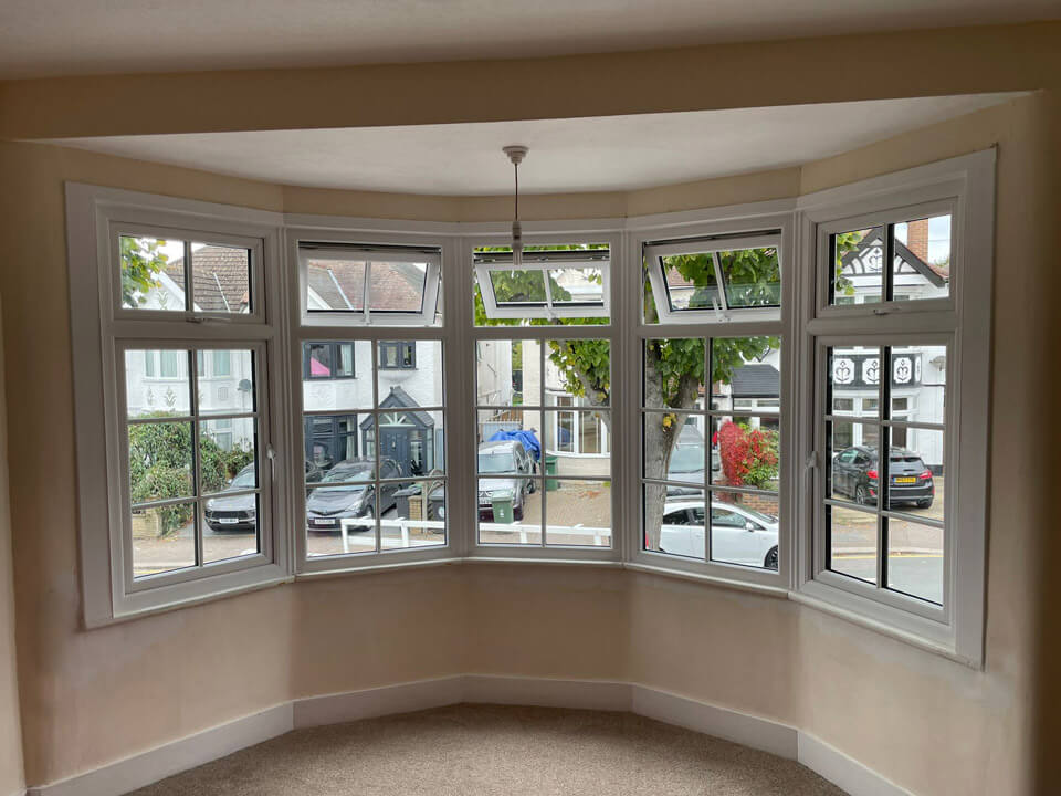 New bay window install in Chingford