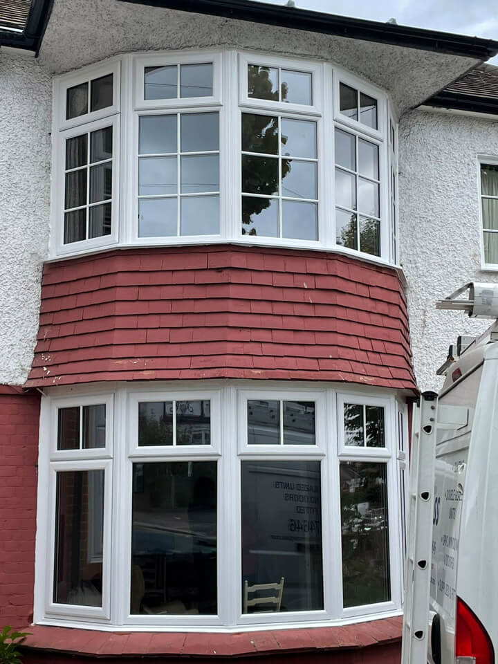 New bay window install in Chingford