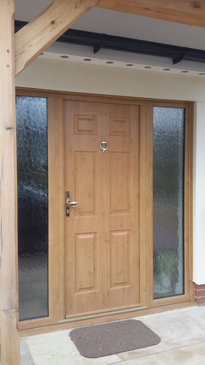 New oak door in Wethersfield